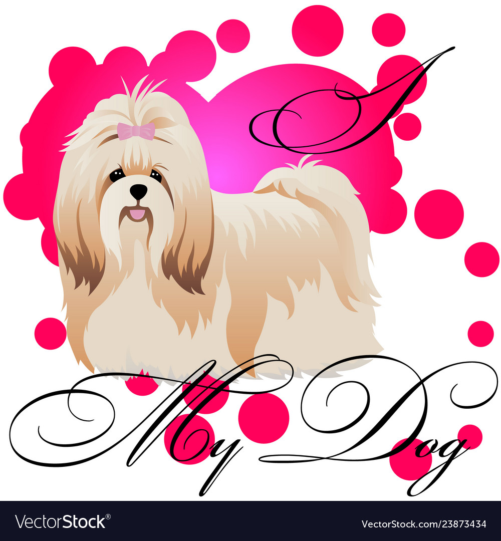 Love my shih tzu sales