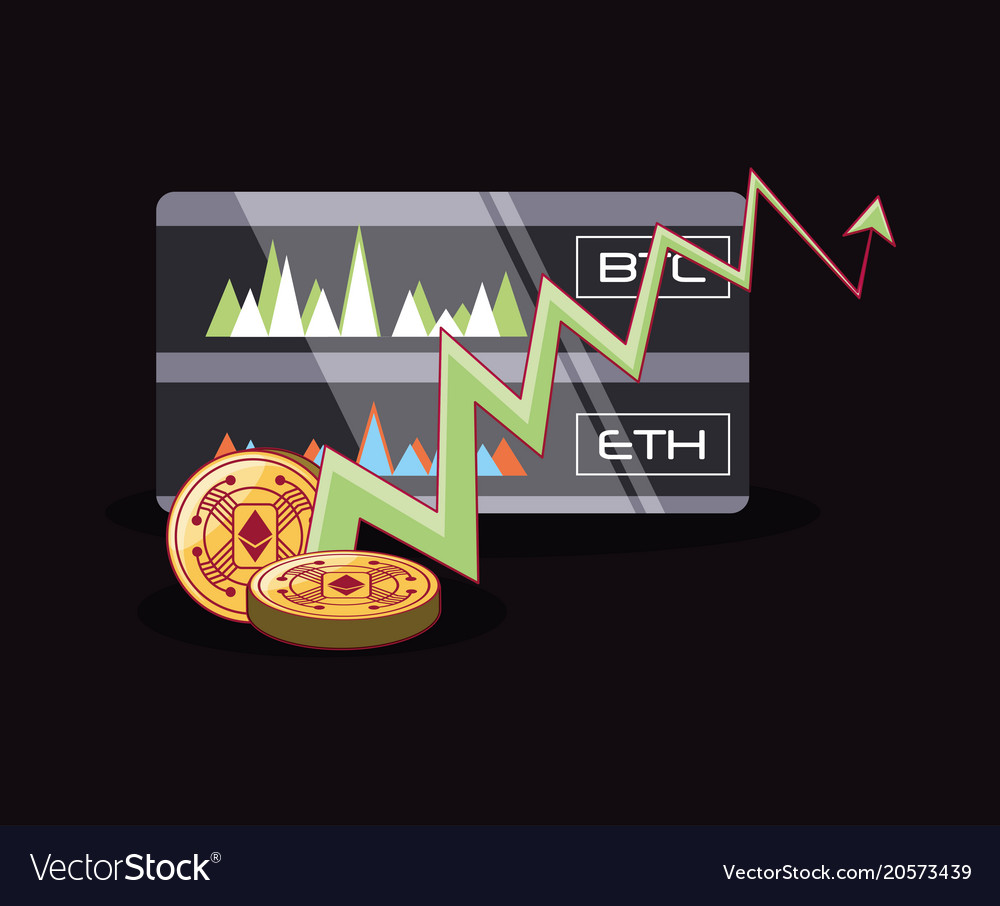 Cryptocurrency concept design