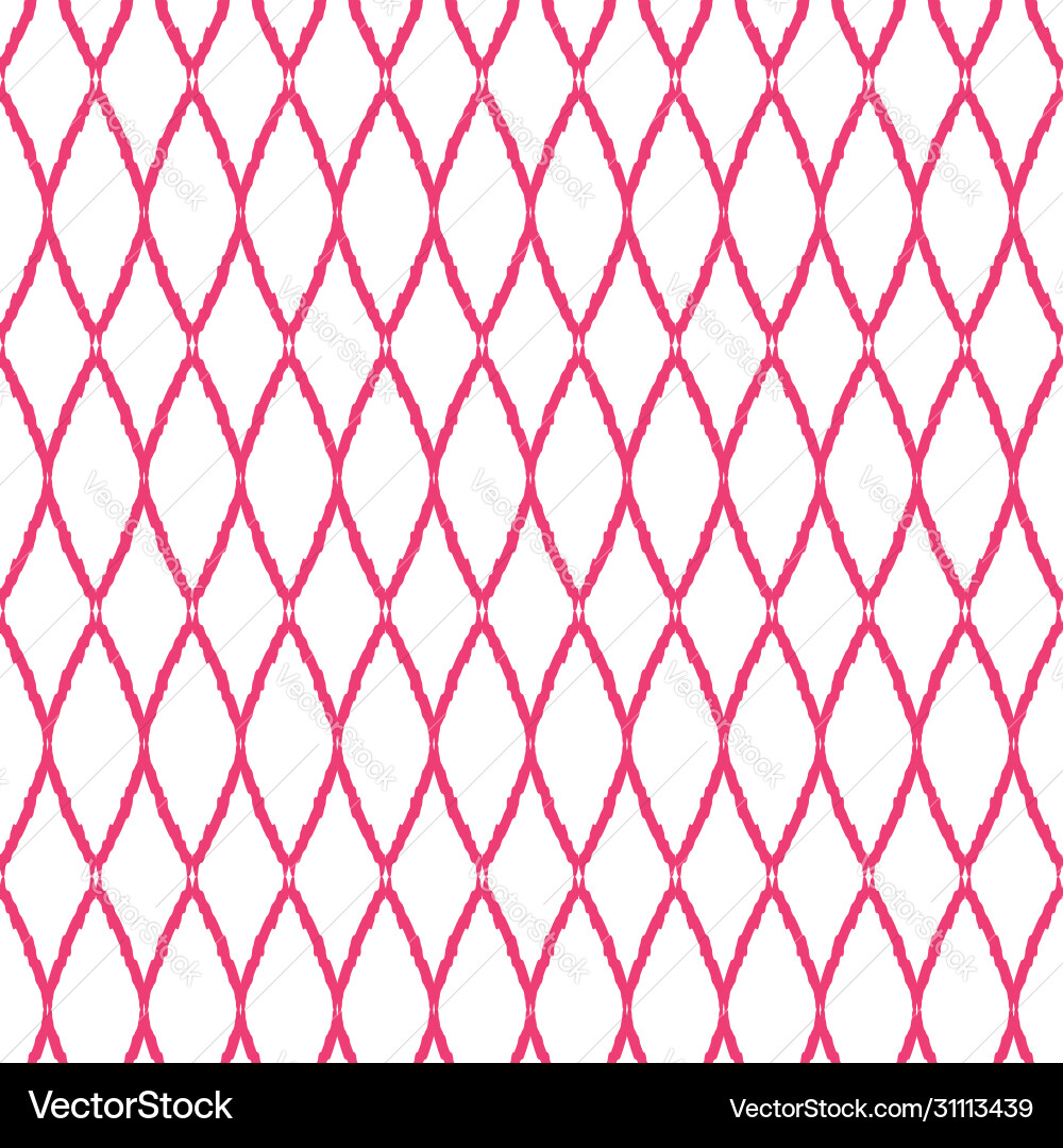 Fuchsia Vector Pattern Fuchsia crosses on white background repeat pattern