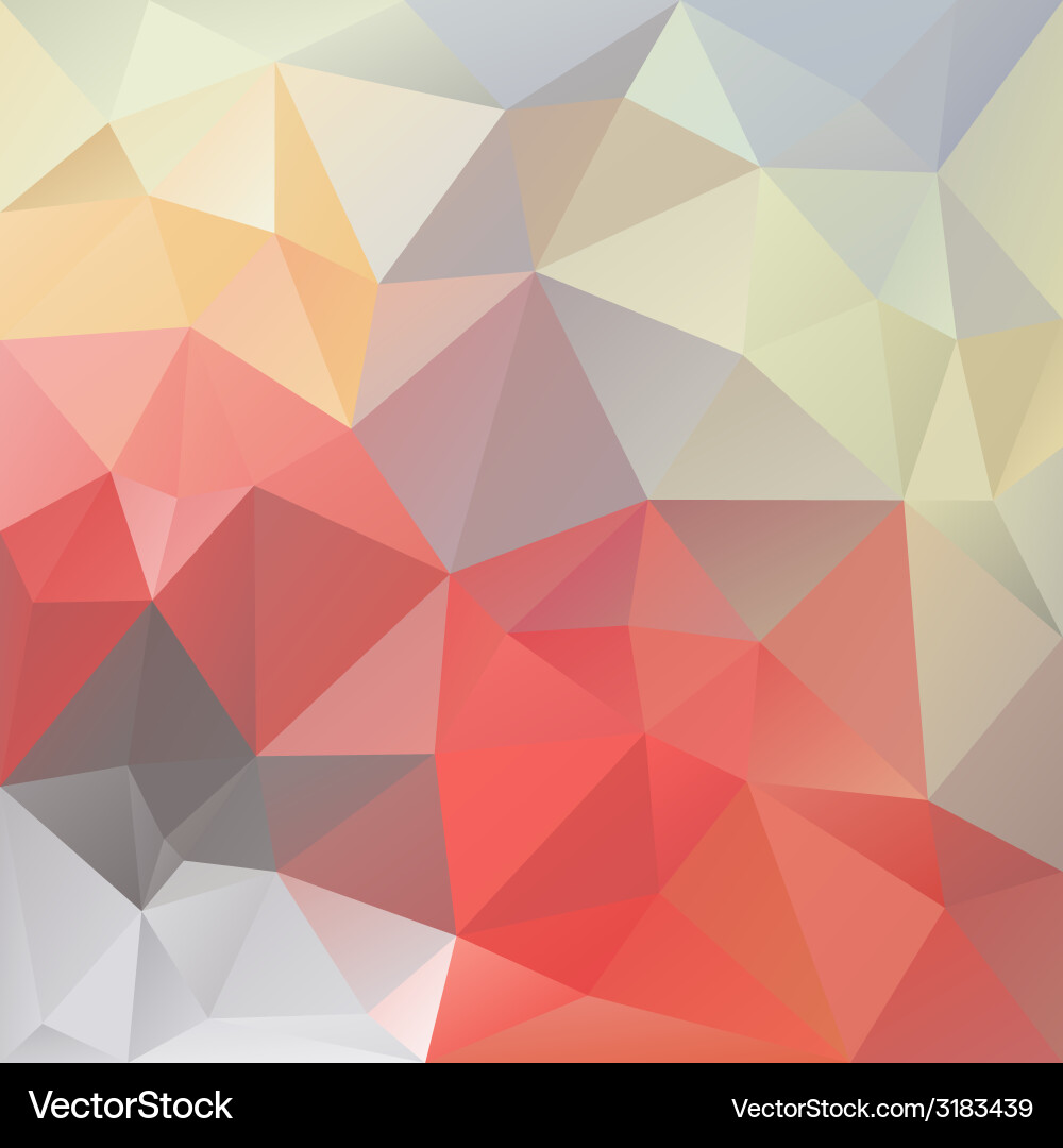 Pastel love triangular background Royalty Free Vector Image