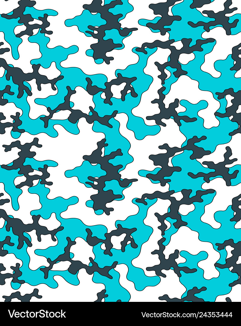 Camouflage seamless pattern Royalty Free Vector Image