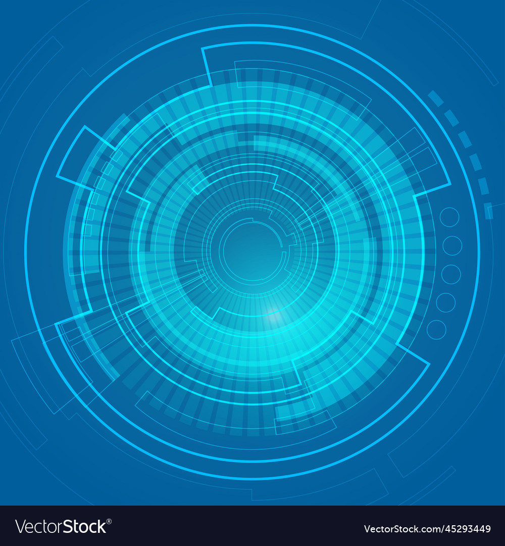 Abstract digital technology abstract futuristic Vector Image
