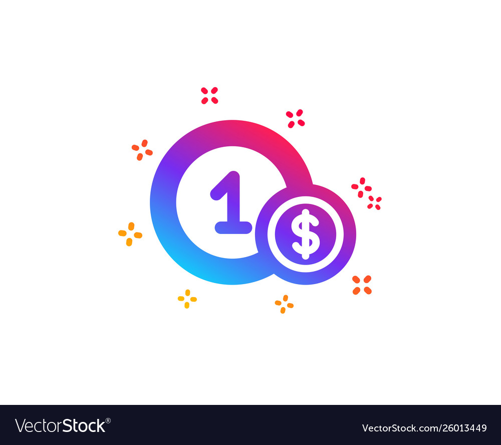 Coins icon money sign cash payment