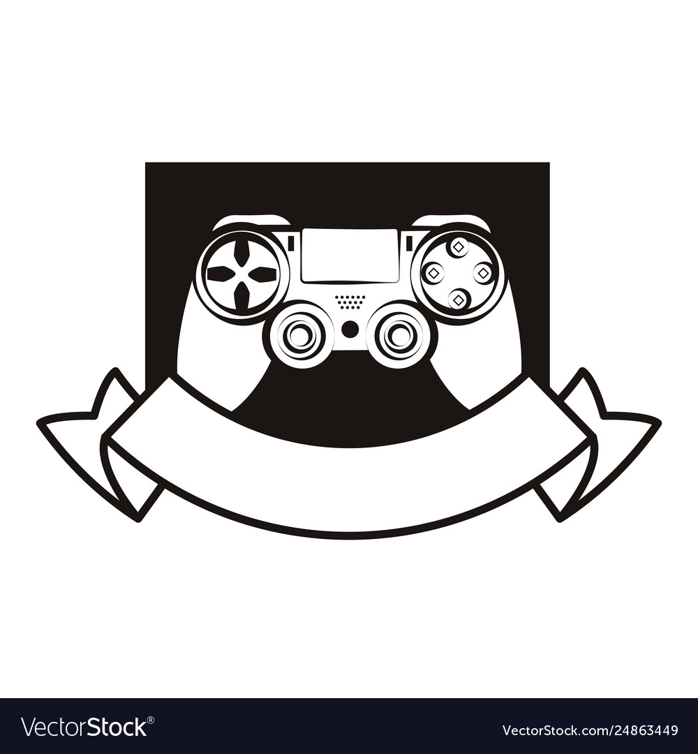 Moderne Konsole Gamepad Emblem