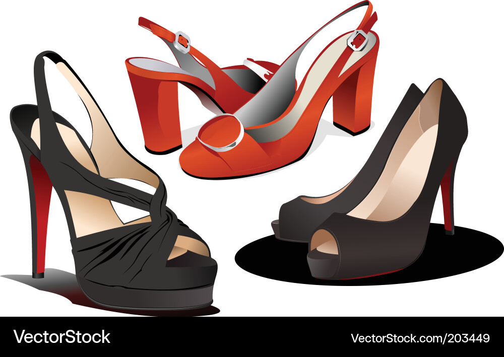 Shoes Royalty Free Vector Image - VectorStock