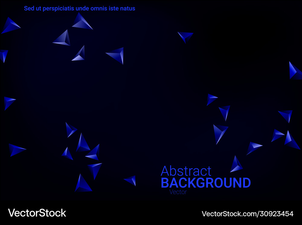 Triangular background Royalty Free Vector Image