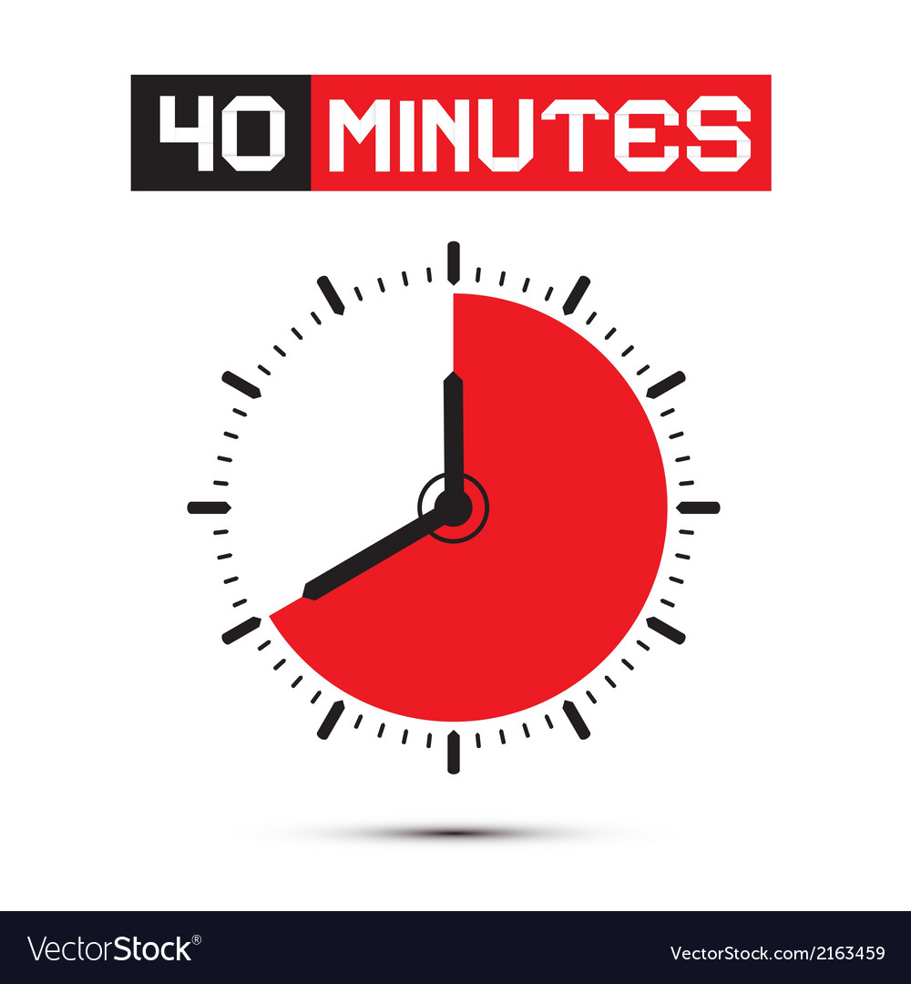 40 минут картинка