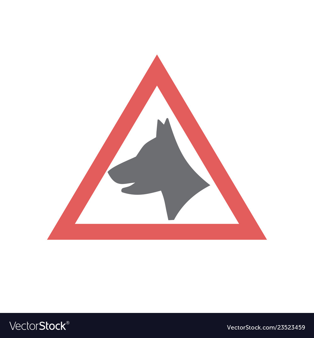 No dog allowed icon on white background