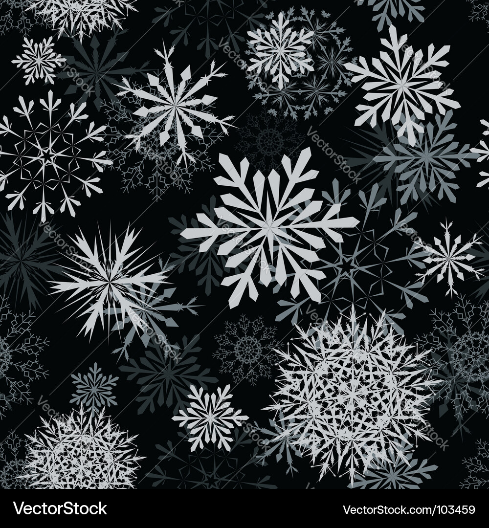 Snowflakes background Royalty Free Vector Image