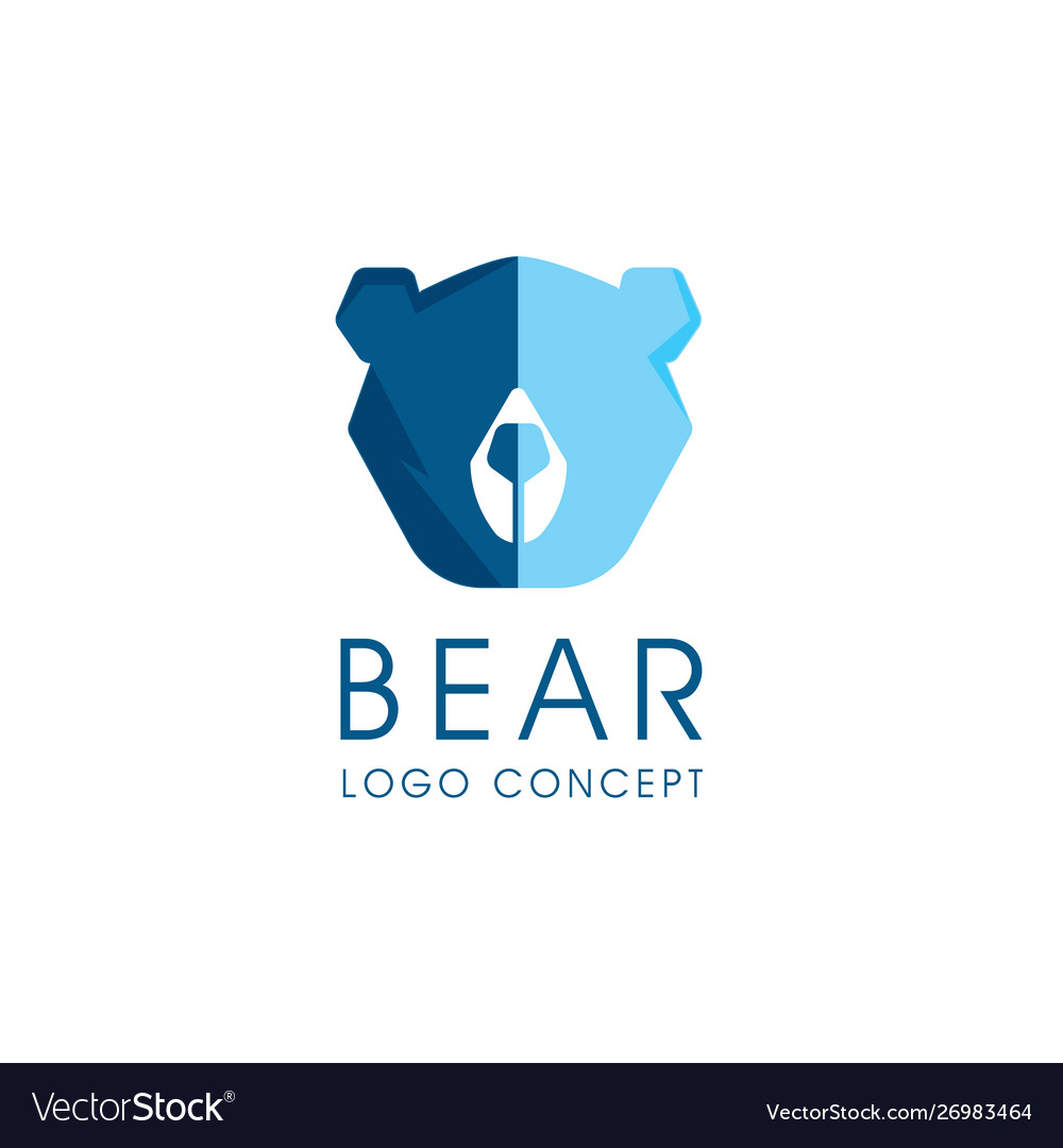 Bear logo icon designs