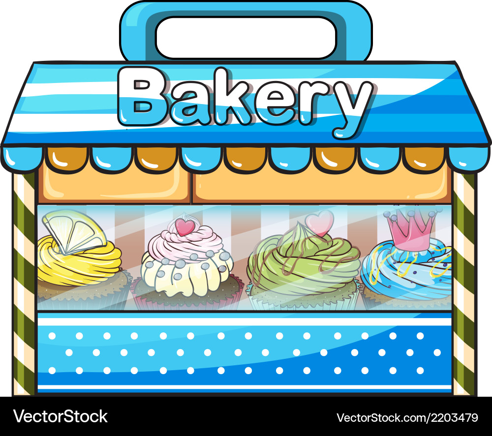 A bakery Royalty Free Vector Image - VectorStock