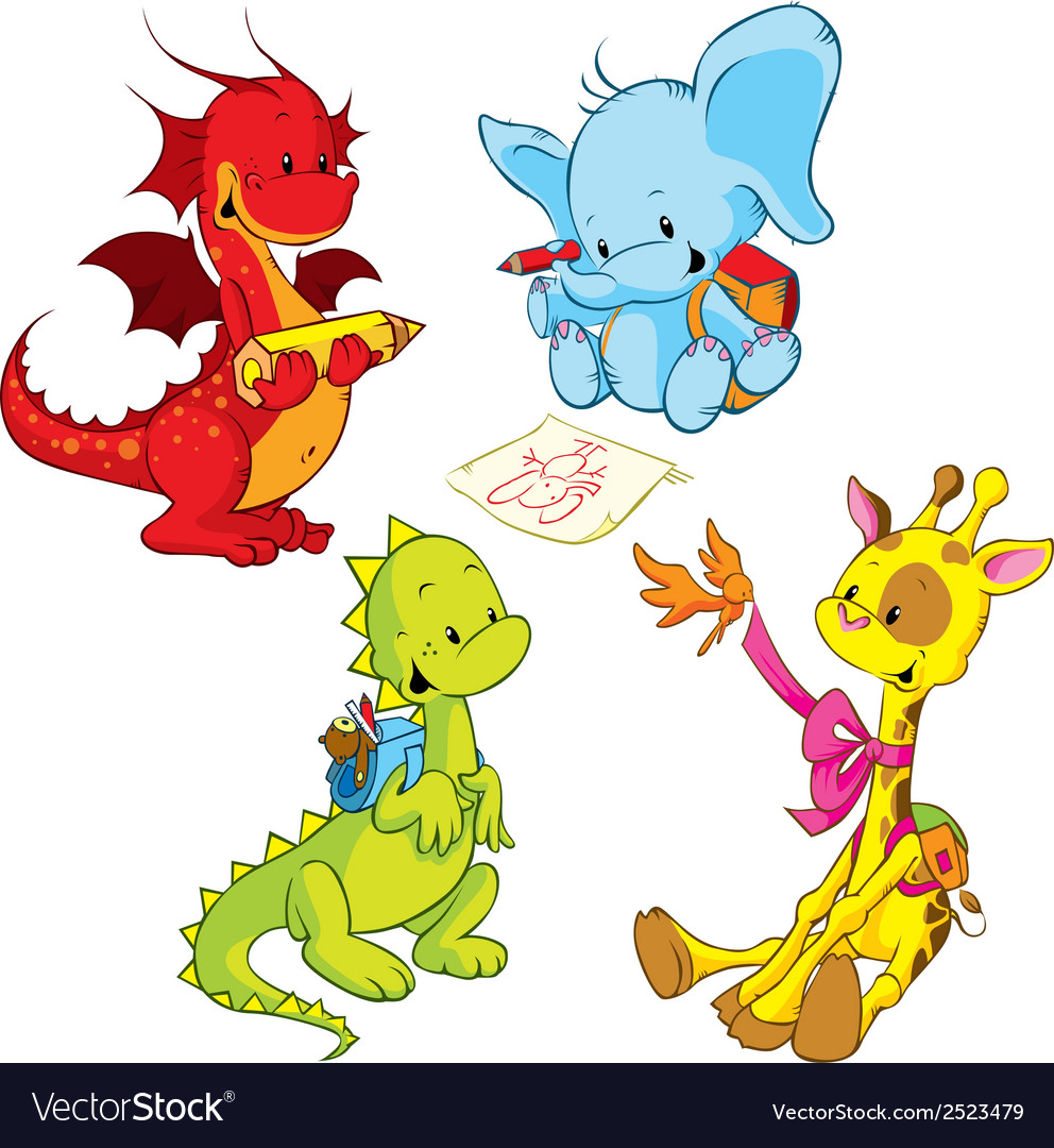 Cartoon animals