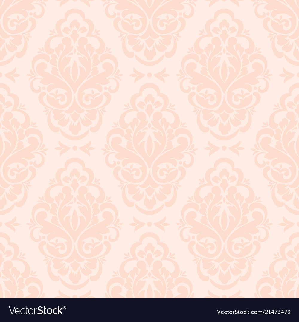 Damask seamless pattern background