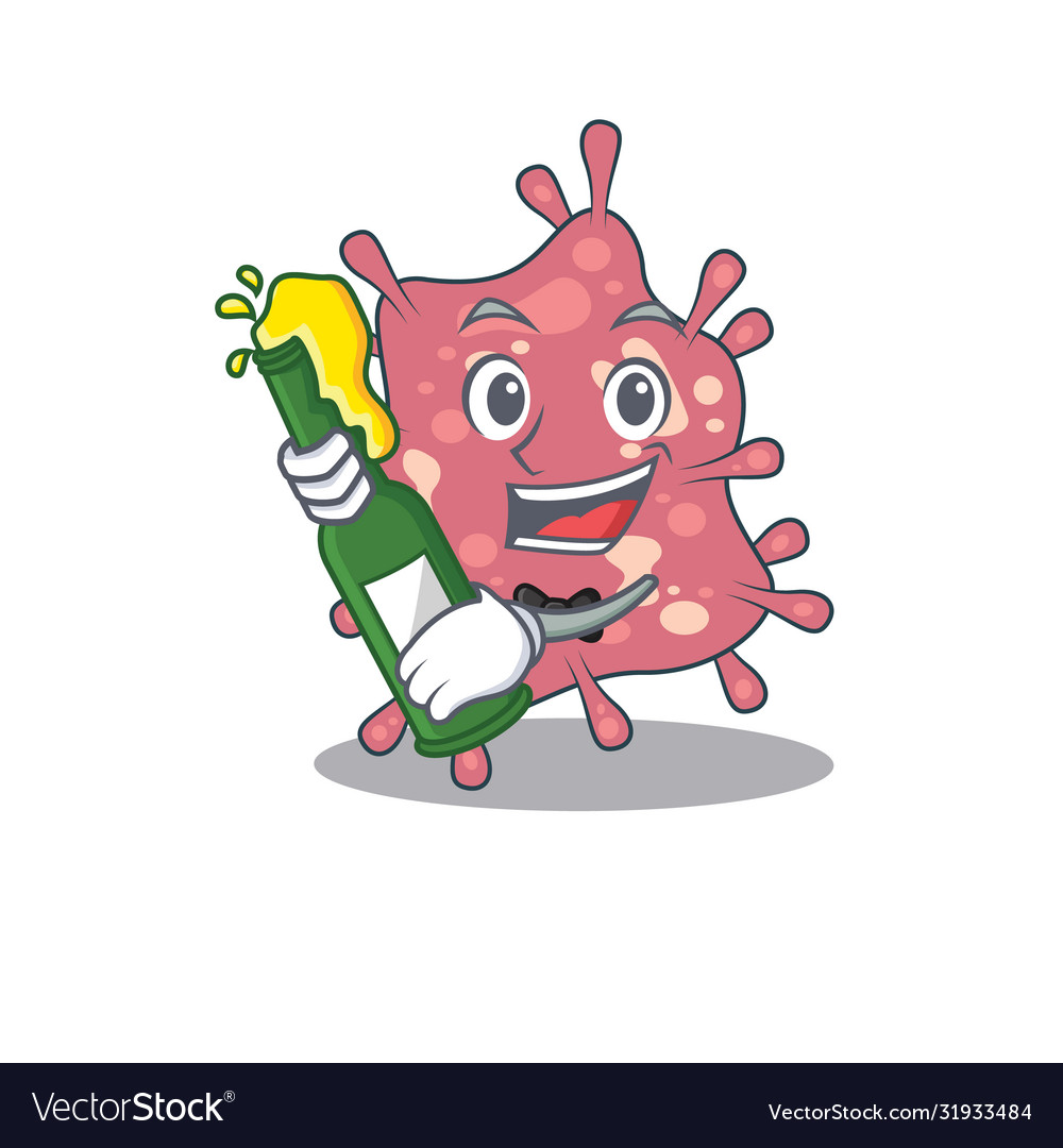 Mascot character design haemophilus ducreyi