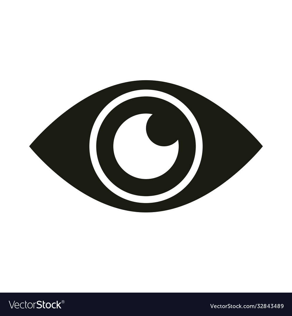 Mobile application surveillance web button menu Vector Image