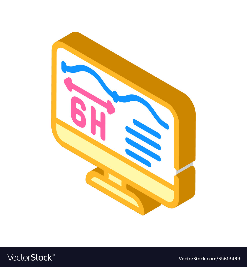 Voltage control isometric icon