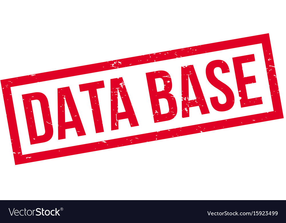 Datenbasis Gummistempel