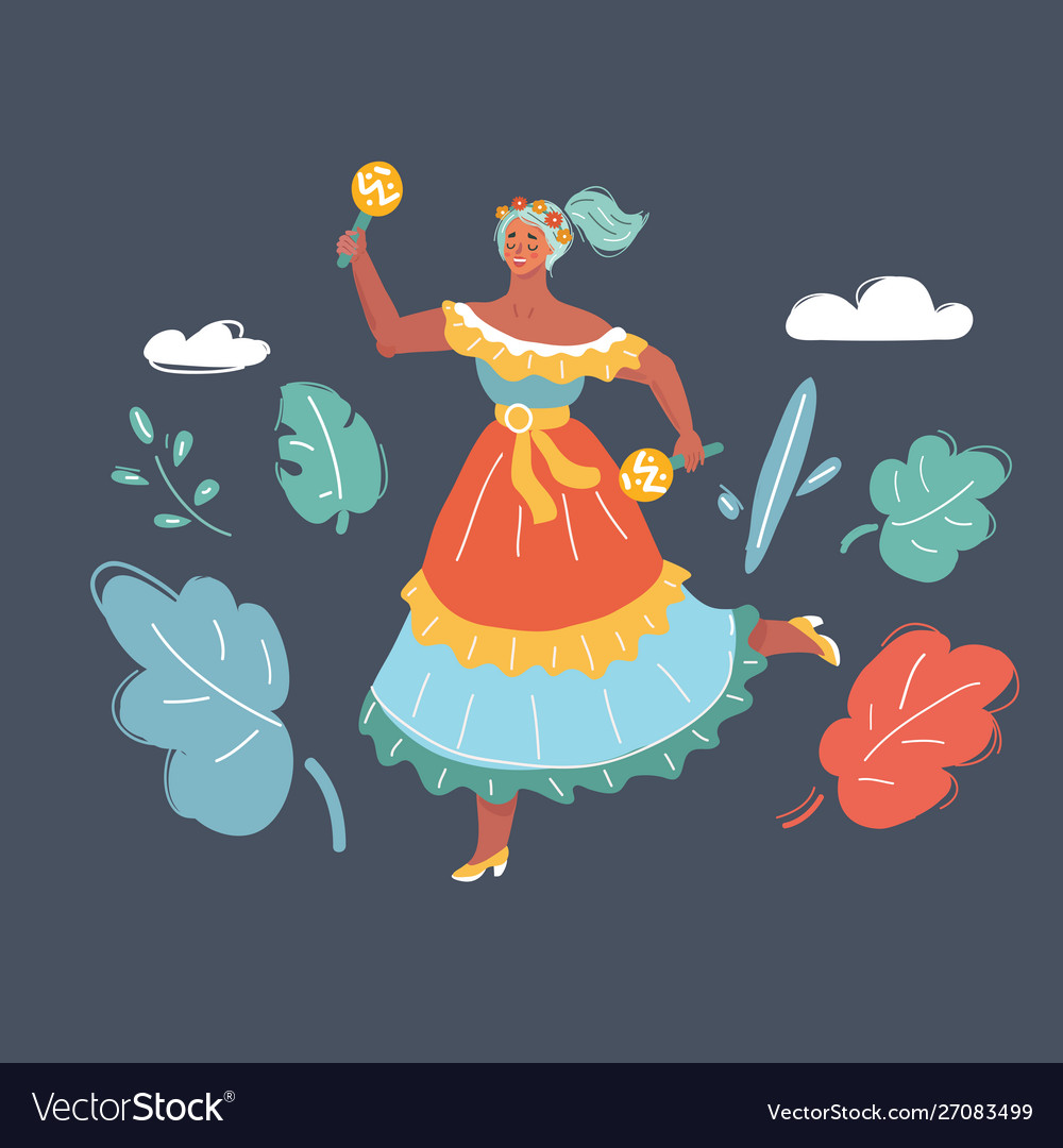 Mexican female dance