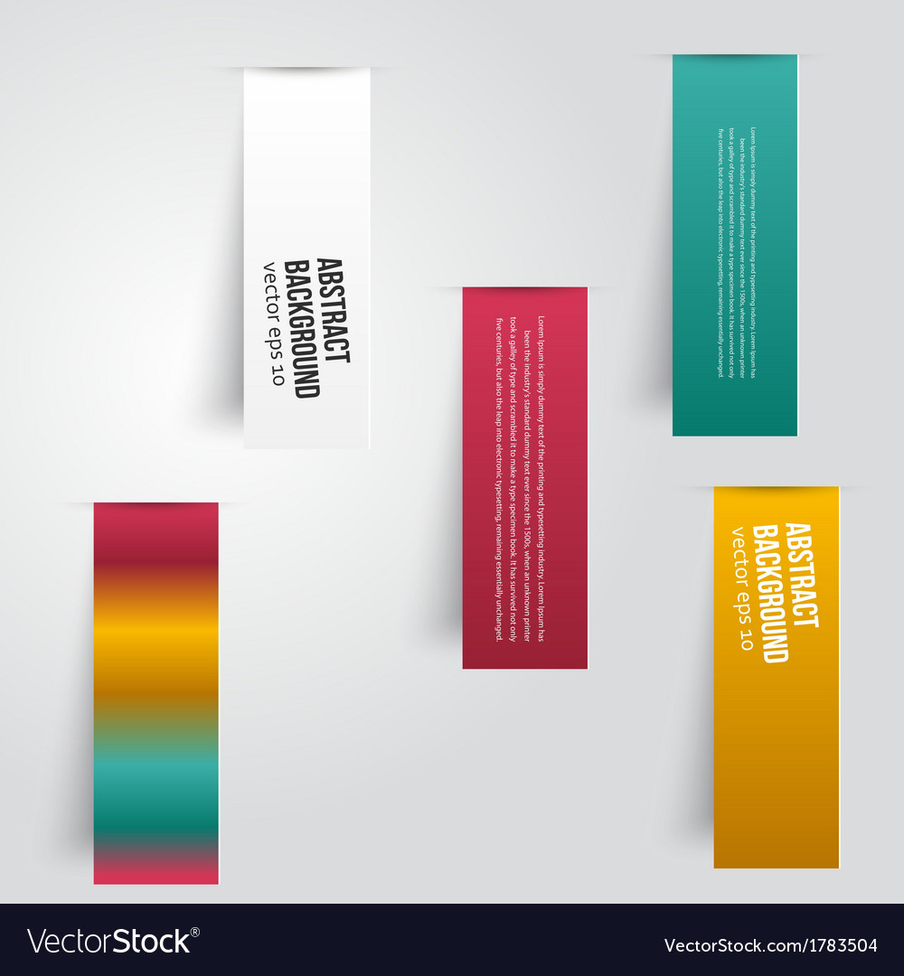 Abstract background label color