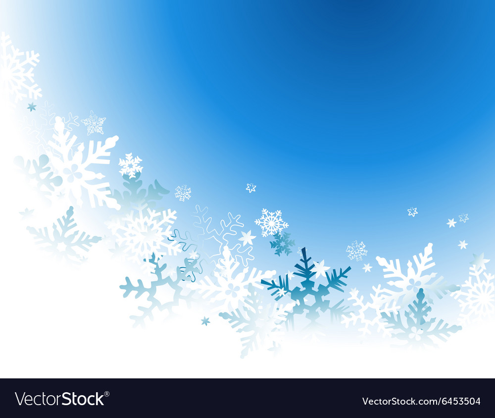 Winter background Royalty Free Vector Image - VectorStock