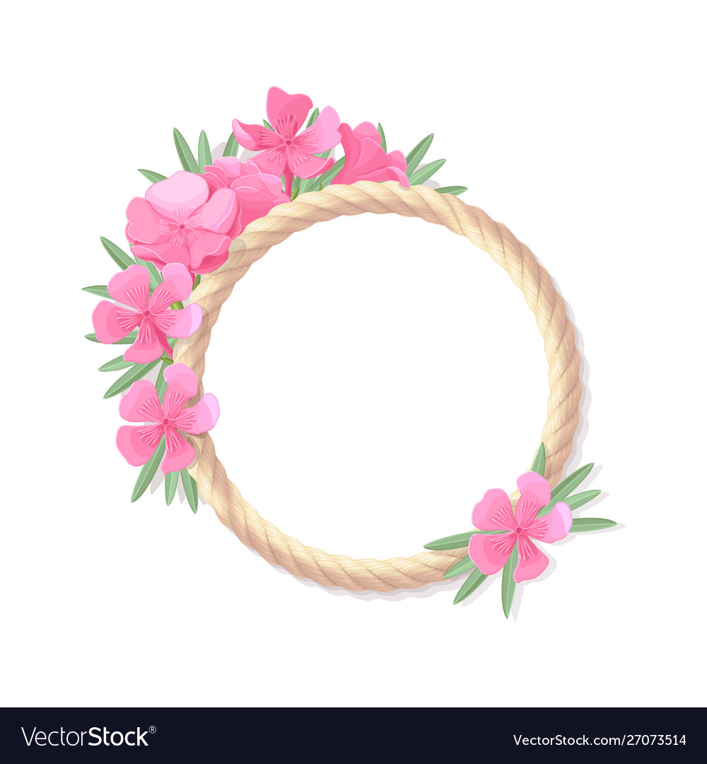 Tropical frame clip art