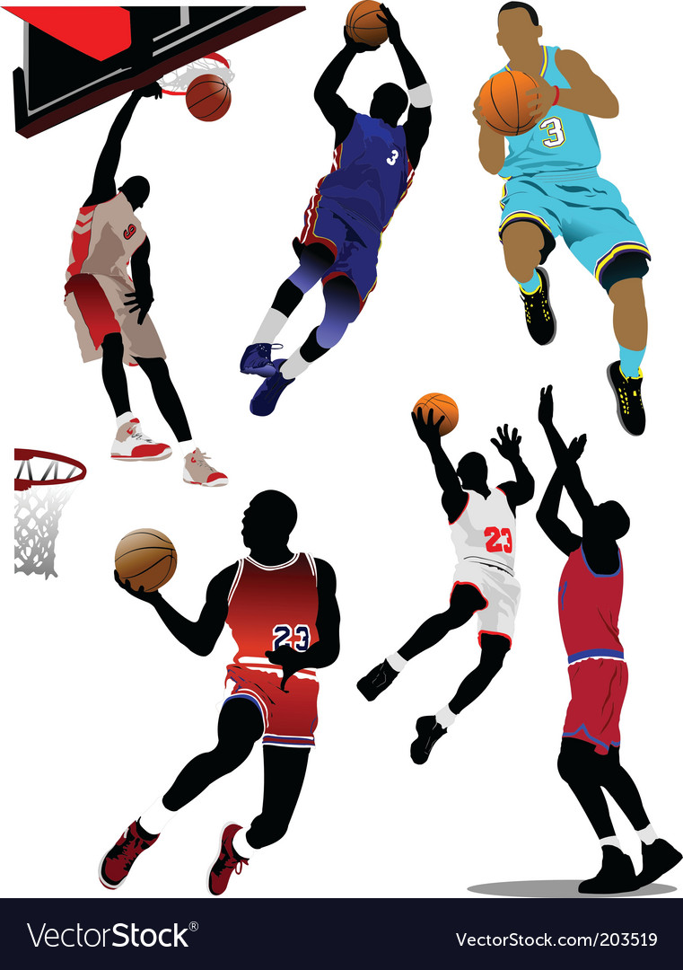 Basketball players