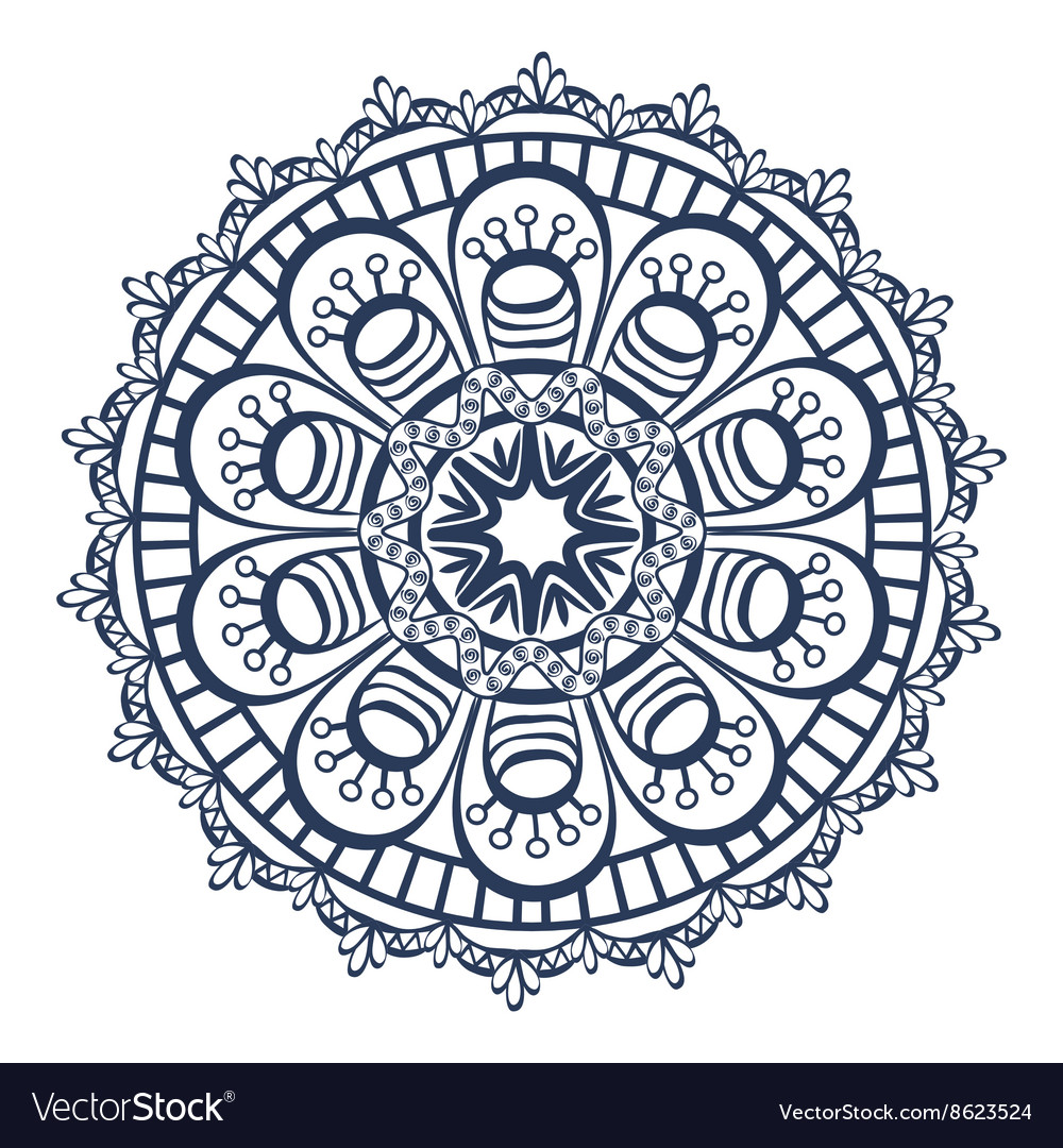 Mandala design bohemic concept