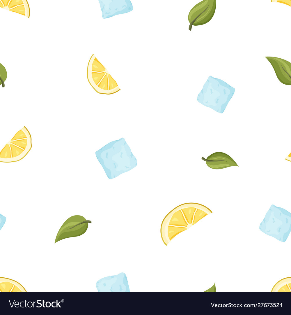 Seamless pattern ingredients for cocktail