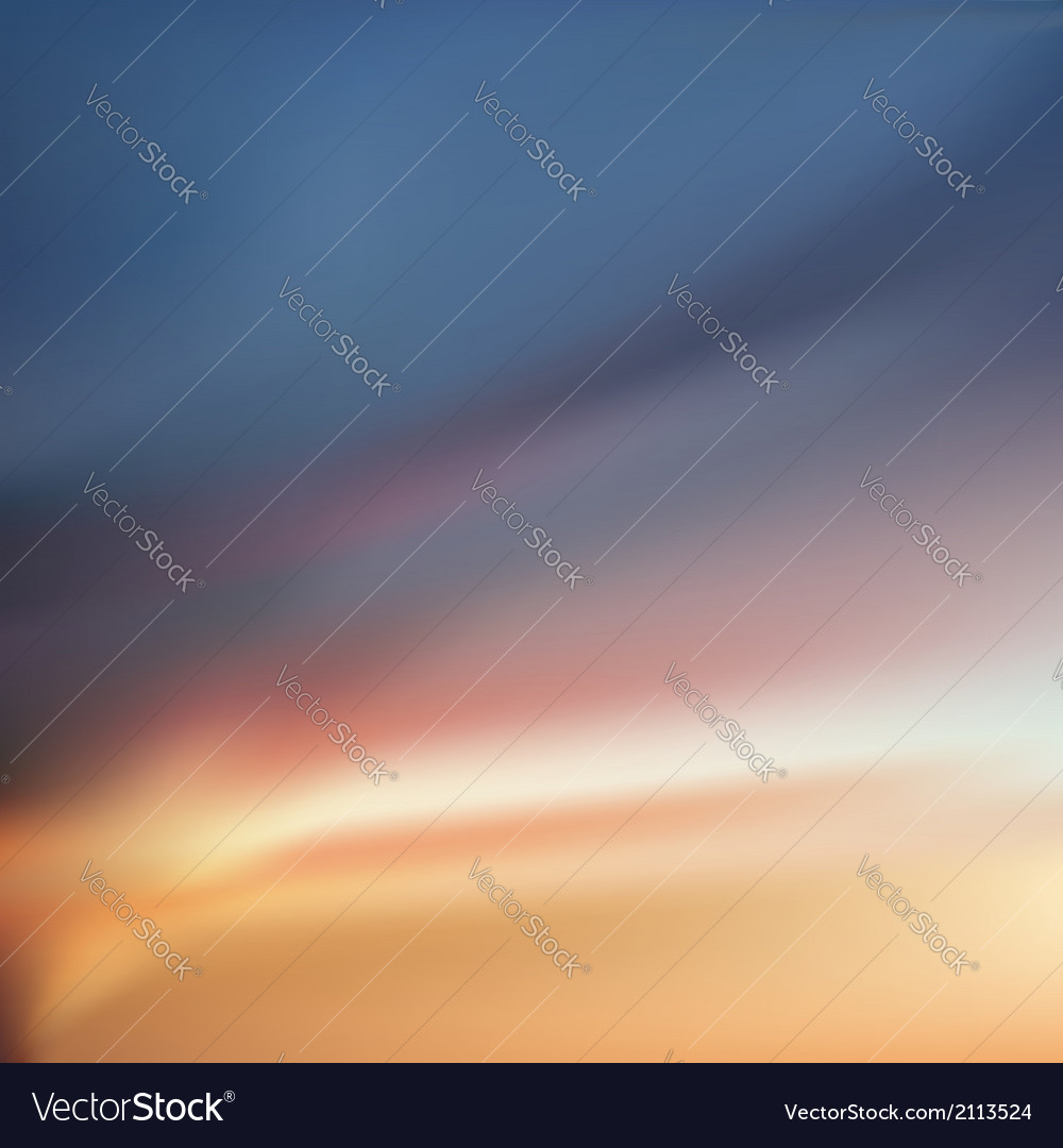 sunset dawn sky with