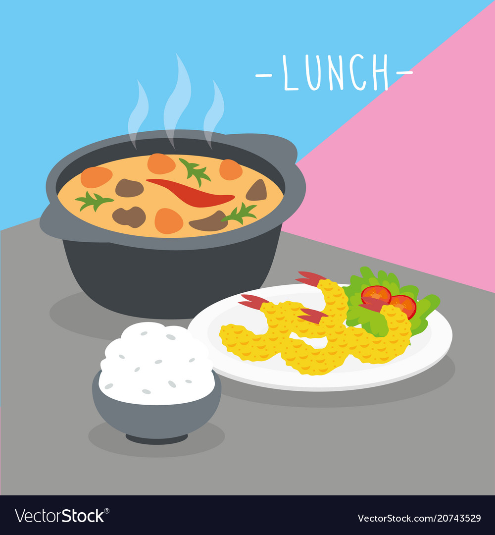 Food meal lunch dairy eat drink menu Royalty Free Vector