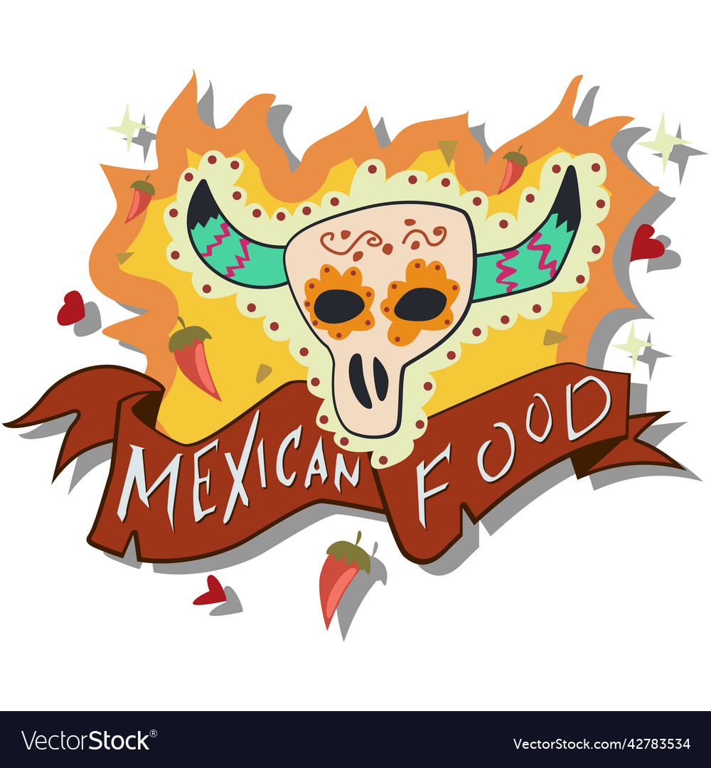 Mexican food logo