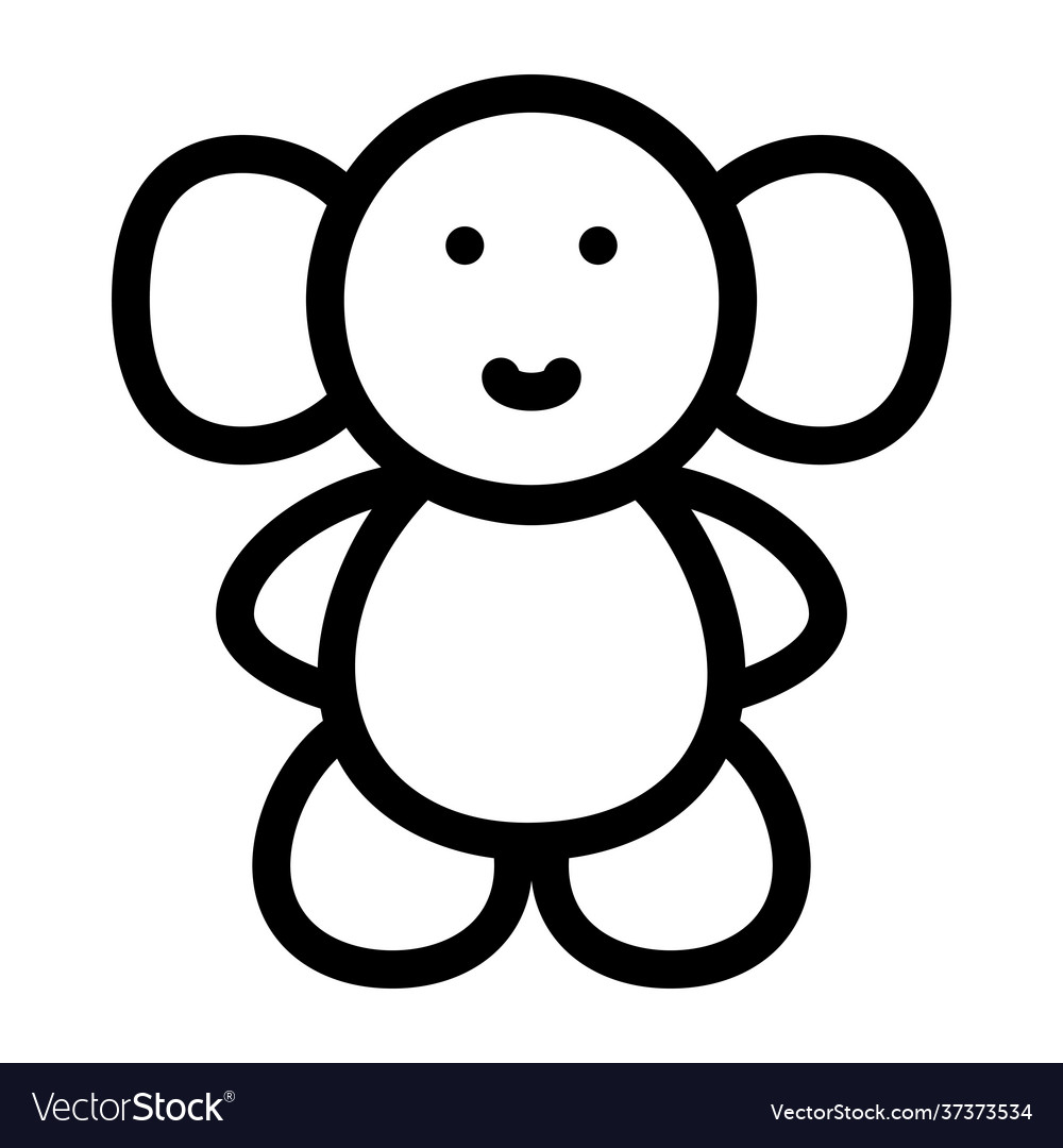 Teddy bear Royalty Free Vector Image - VectorStock