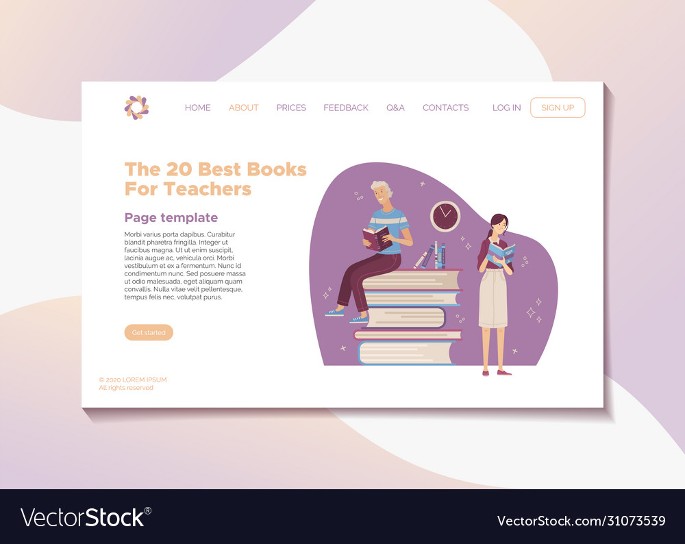 20 best books for teachers landing page