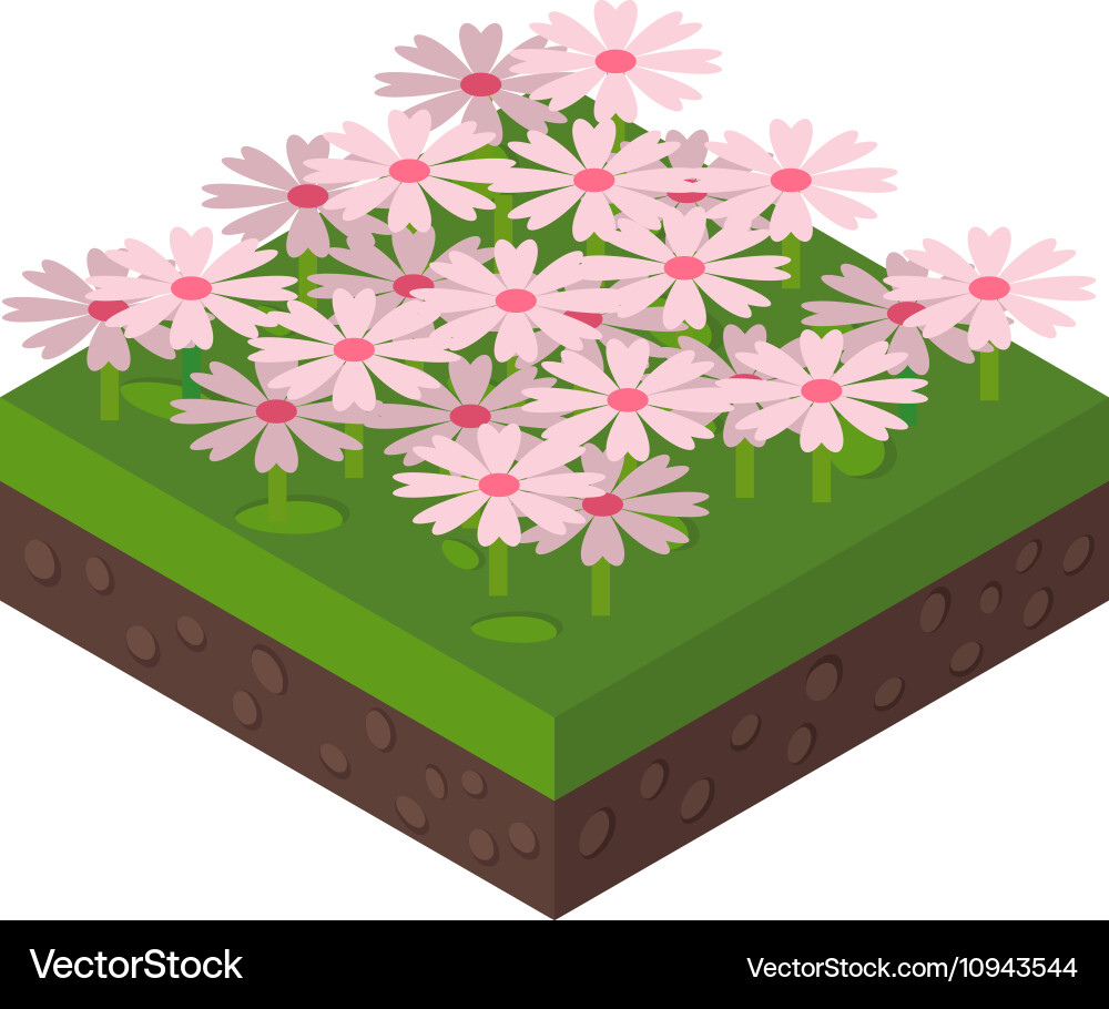 Isometric tree Royalty Free Vector Image - VectorStock