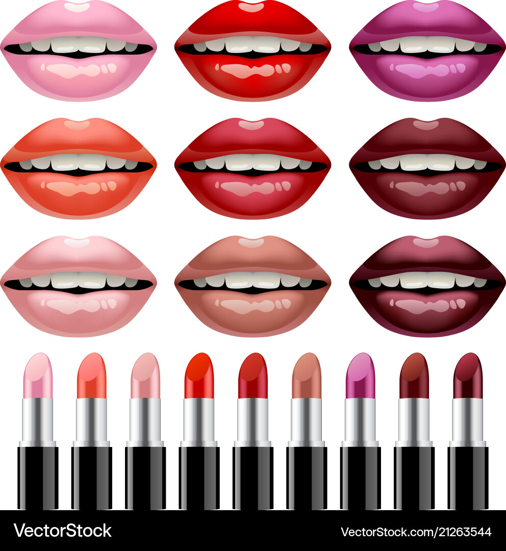 glossy lipstick set