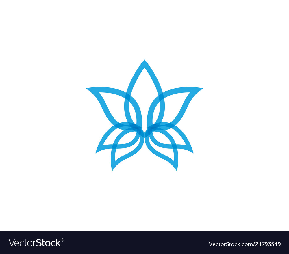 Lotus symbol Royalty Free Vector Image - VectorStock