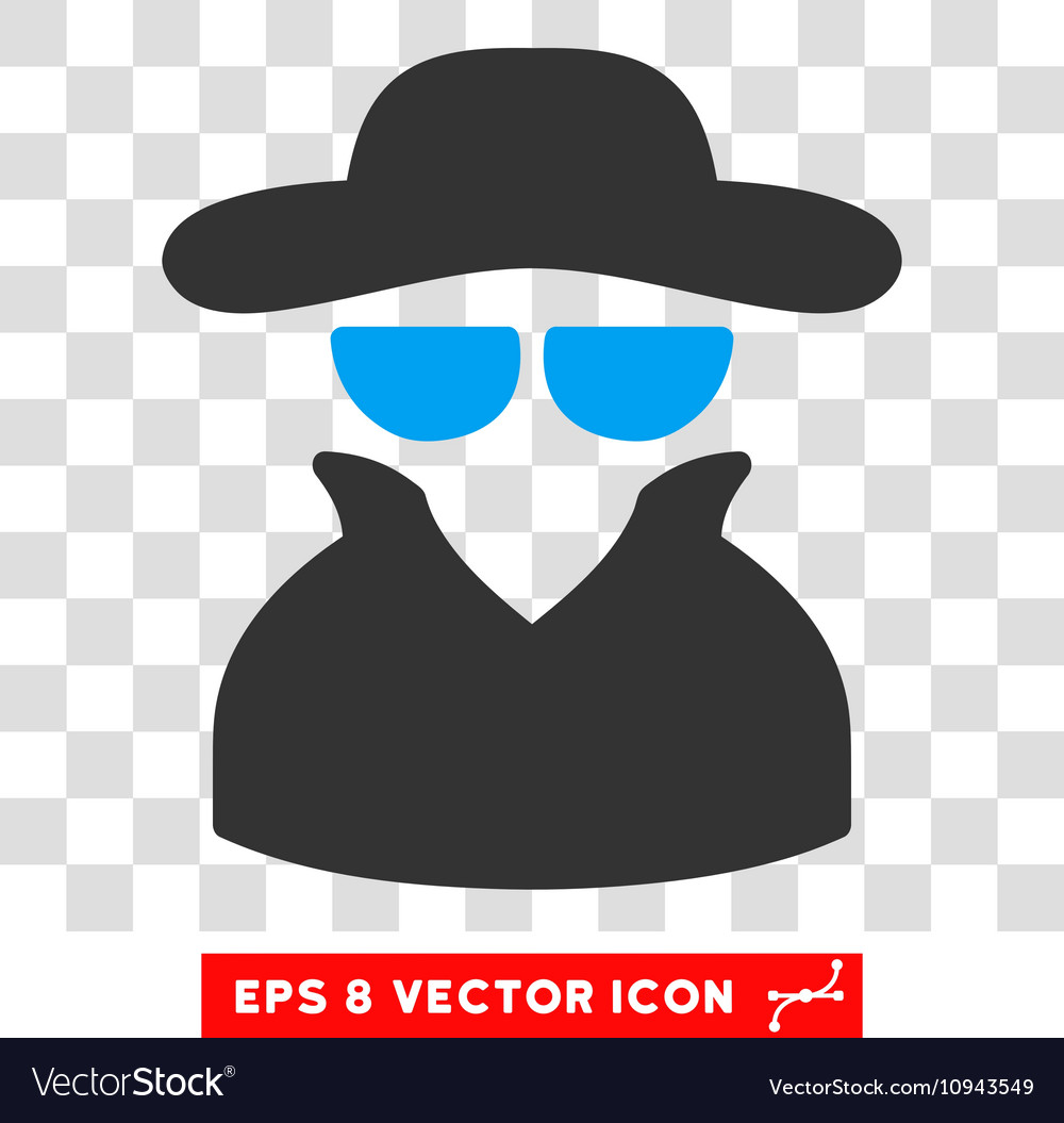 Spy eps icon Royalty Free Vector Image - VectorStock