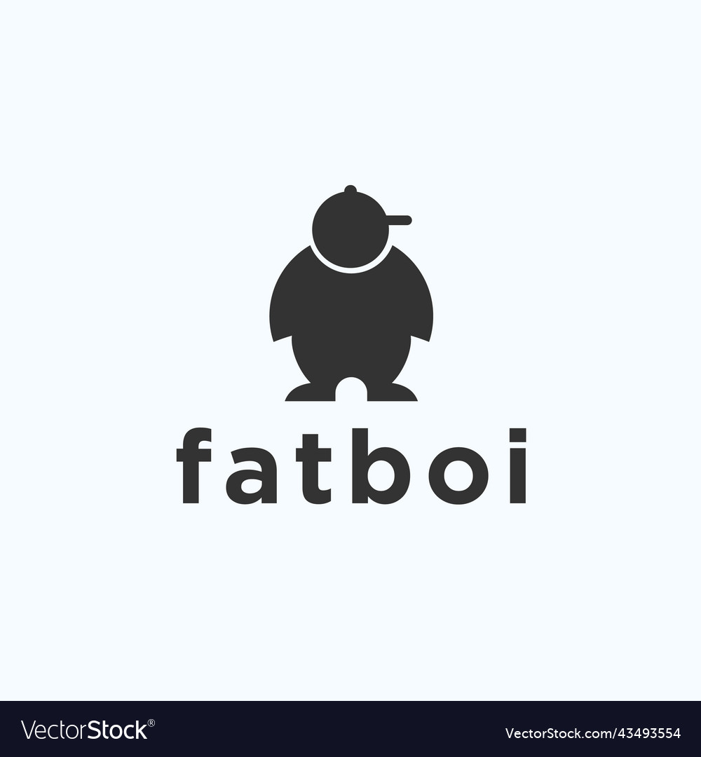 Fat boy logo design