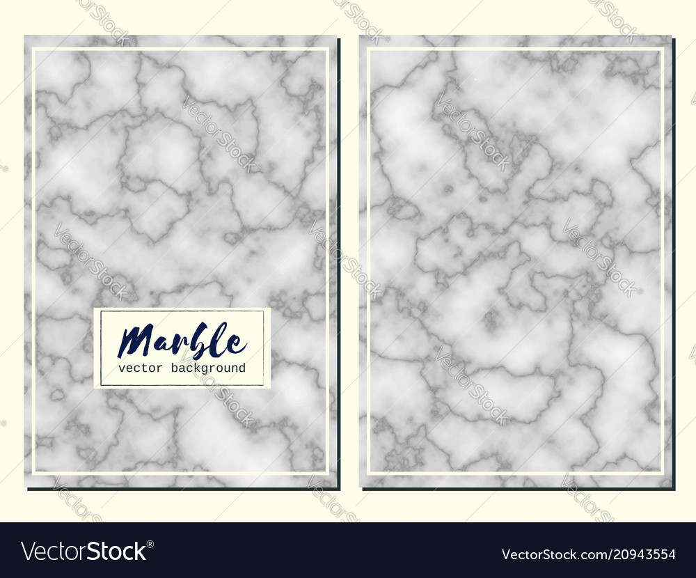 Marble hand drawn texture background card Vector Image