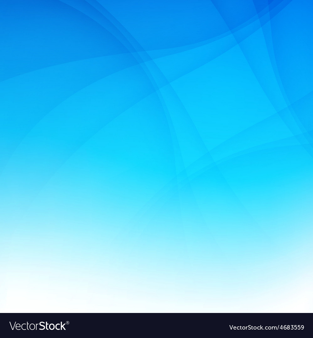 Modern blue smooth background abstraction with Vector Image