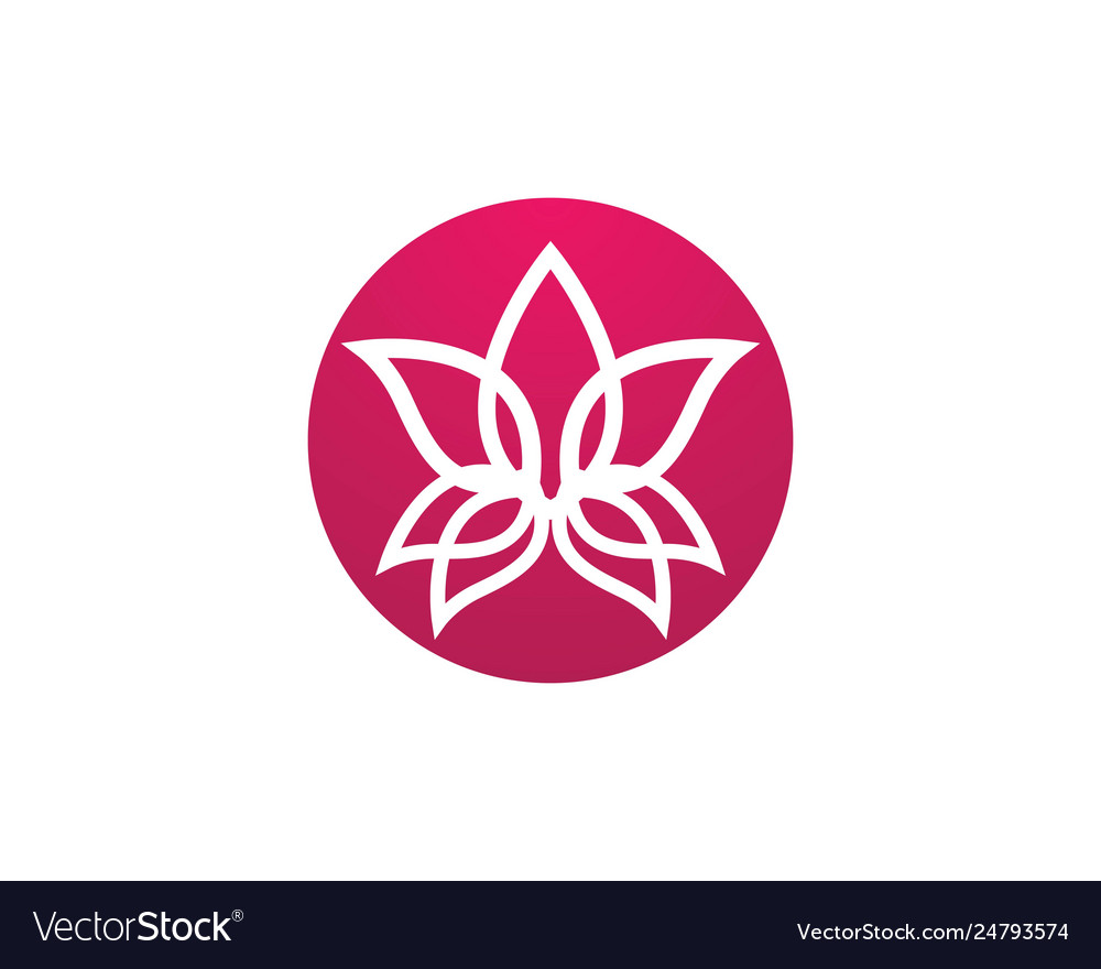 Lotus symbol Royalty Free Vector Image - VectorStock