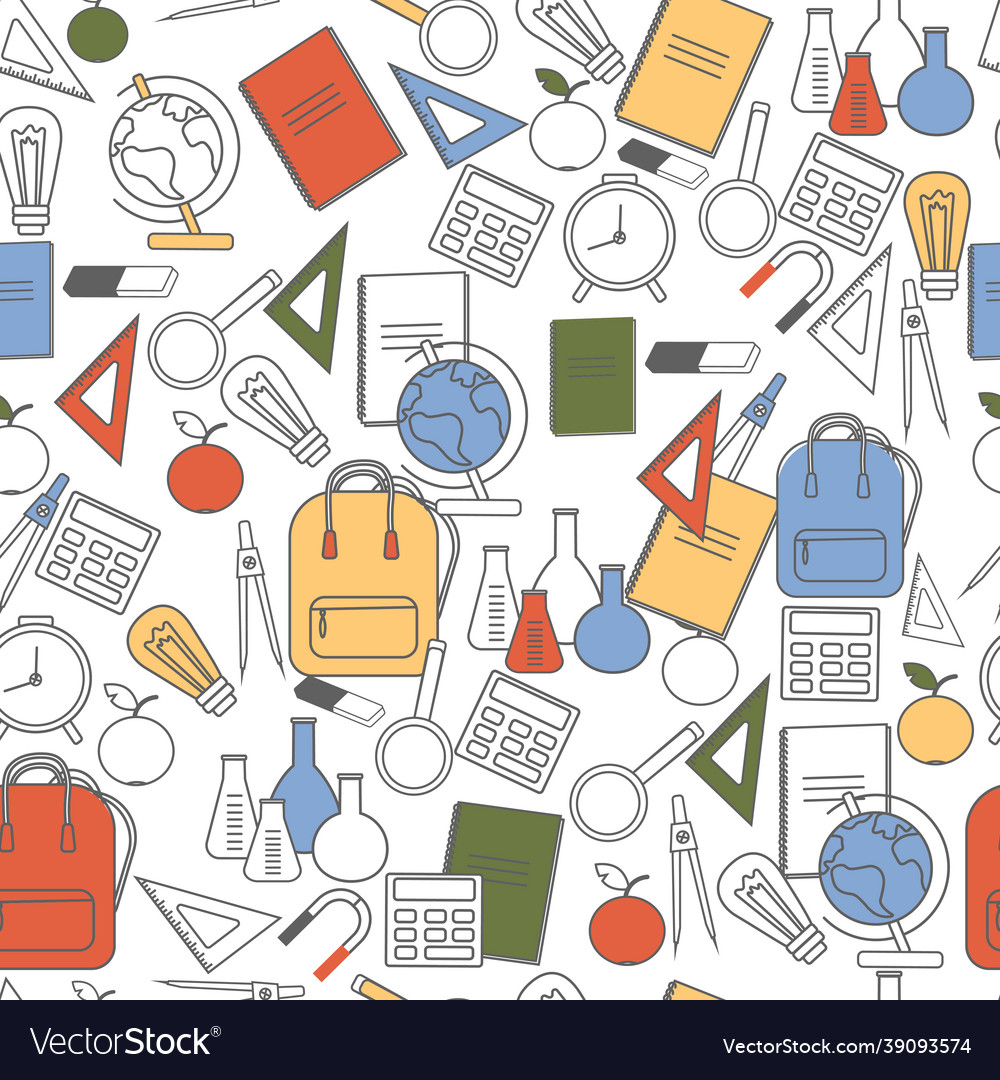 School background is a stock Royalty Free Vector Image