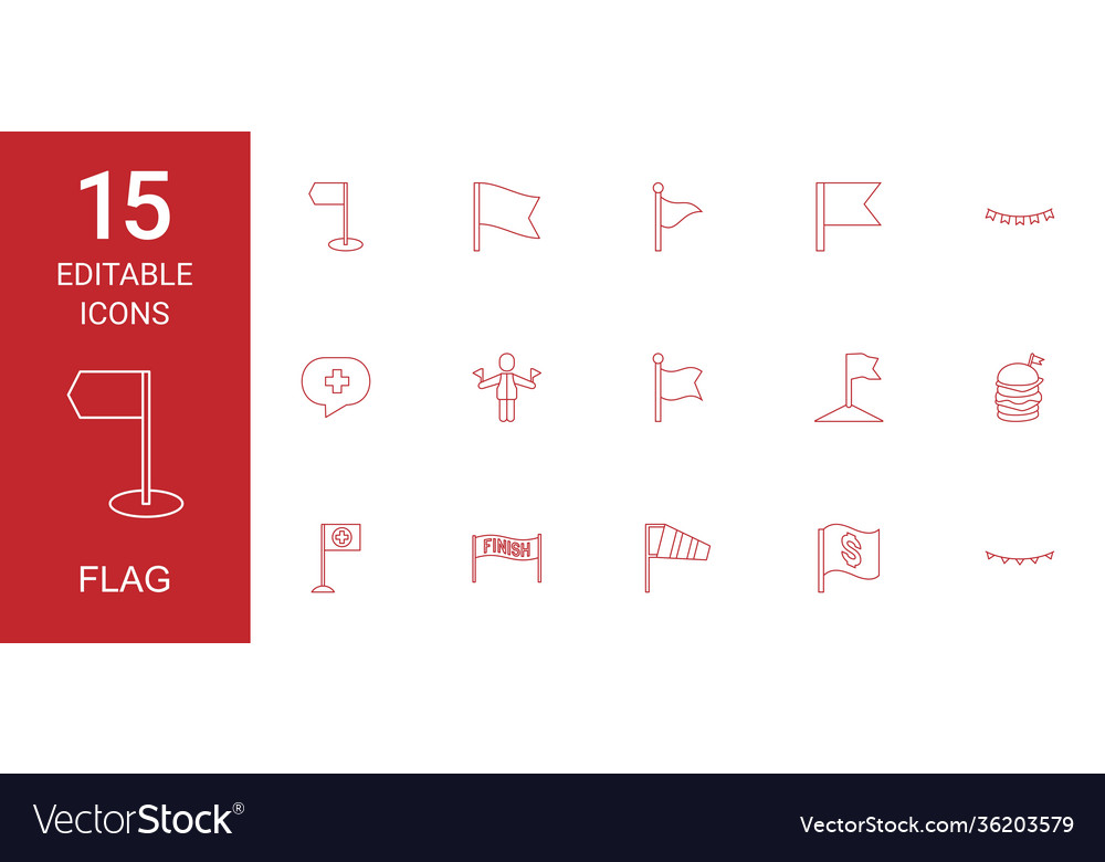 15 flag icons