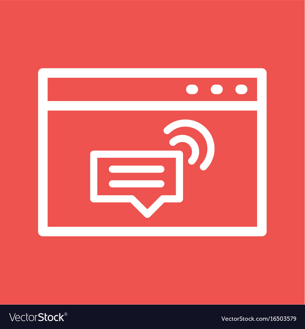 Web support Royalty Free Vector Image - VectorStock