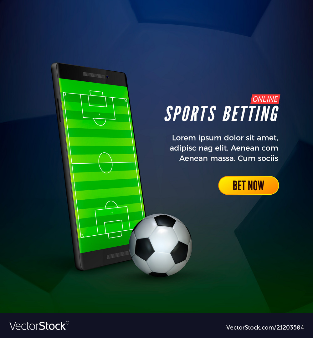 Premium Vector  Mobile football soccer. online sport bet play match. online  soccer game with live mobile app