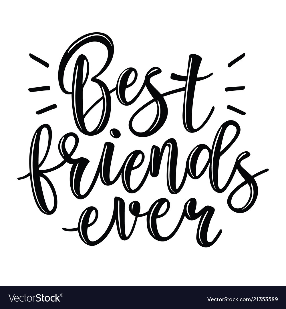 100,000 Best friends Vector Images