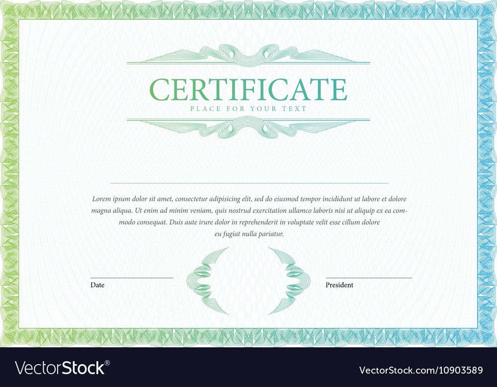 Certificate and diplomas template Royalty Free Vector Image