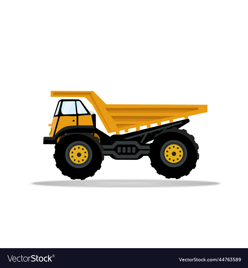 Dump truck for mining construction and industry