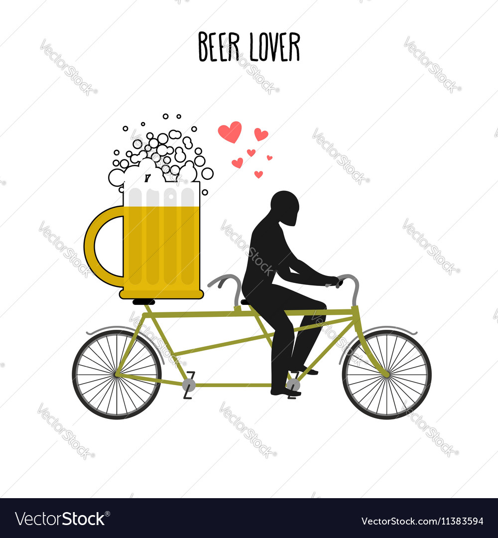 bicycle and beer