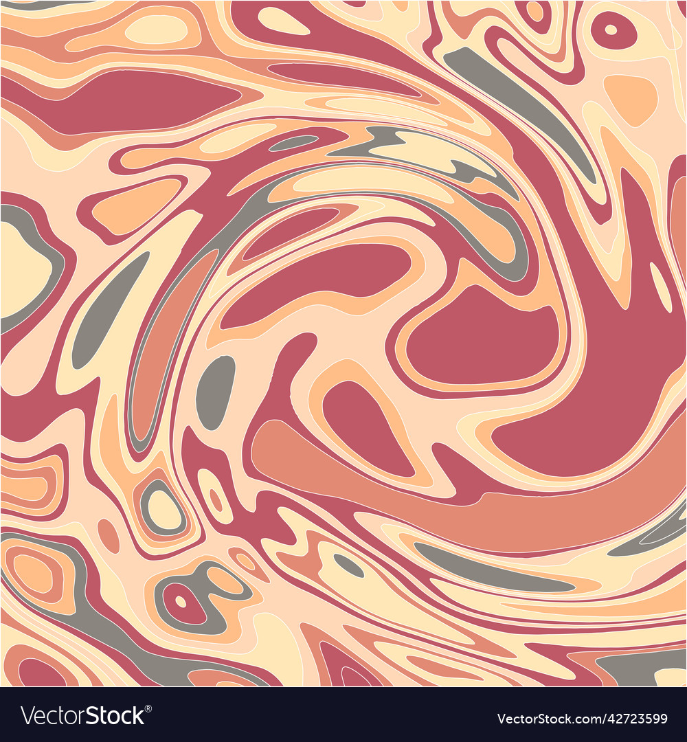 Abstract psychedelic styled pattern background Vector Image